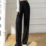 韓国ファッション 春 ワイドパンツ | teddyshop | 詳細画像1