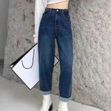 デニムパンツ テーパード ストレート | teddyshop | 詳細画像1