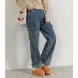 ベイカーパンツ カーゴパンツ ハイウエスト | teddyshop | 詳細画像25