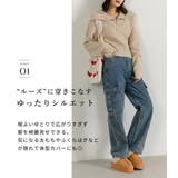 ベイカーパンツ カーゴパンツ ハイウエスト | teddyshop | 詳細画像49