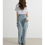 ダメージデニム パンツ ボトムス | teddyshop | 詳細画像20 