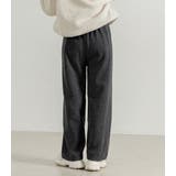 ワイドパンツ 裏起毛 ストレート | teddyshop | 詳細画像18