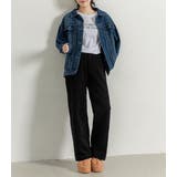 ワイドパンツ 裏起毛 ストレート | teddyshop | 詳細画像12