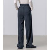 ハイウエスト タックパンツ スラックス | teddyshop | 詳細画像16 