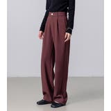 ハイウエスト タックパンツ スラックス | teddyshop | 詳細画像25 