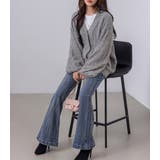 デニム フレアパンツ レディース | teddyshop | 詳細画像12