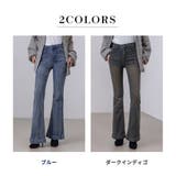 デニム フレアパンツ レディース | teddyshop | 詳細画像5