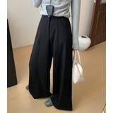 ピンタック ワイドパンツ ボトムス | teddyshop | 詳細画像15