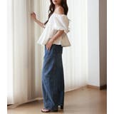 カーブデニム パンツ ワイド | teddyshop | 詳細画像12 