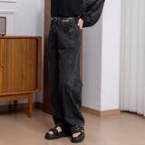 カーブデニム パンツ ワイド | teddyshop | 詳細画像22 