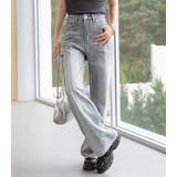 ワイド ストレート デニム | teddyshop | 詳細画像15 