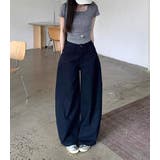 バレルレッグパンツ レディース ボトムス | teddyshop | 詳細画像16