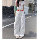 バレルレッグパンツ レディース ボトムス | teddyshop | 詳細画像22