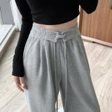 「ゆるっと美脚スウェット」スウェットパンツ レディース 全4色 | teddyshop | 詳細画像9 