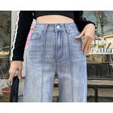 「美脚強調センター」デニム パンツ ストレート | teddyshop | 詳細画像19