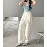 「だらしなく見せず落ち感に転換」タックパンツ バルーンパンツ レディース | teddyshop | 詳細画像23 