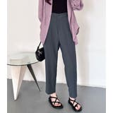 「ジャケットとも合わせやすい」テーパード パンツ ロング丈 | teddyshop | 詳細画像15 