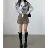 「微起毛でシーズンライクに」ショートパンツ レディース 全4色 | teddyshop | 詳細画像23 