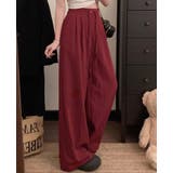 「美脚見せするストライプ」ワイドパンツ レディース 全4色 | teddyshop | 詳細画像21