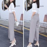 フレアパンツ 全10色 オフィスカジュアル | teddyshop | 詳細画像23