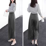 フレアパンツ 全10色 オフィスカジュアル | teddyshop | 詳細画像25