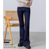 裏起毛 デニム フレアパンツ | teddyshop | 詳細画像45 