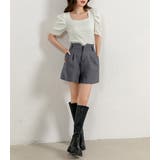 ショートパンツ ハイウエスト レディース | teddyshop | 詳細画像27 