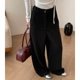 「あったか微起毛で秋冬コーデ」ワイドパンツ レディース きれいめ | teddyshop | 詳細画像17 