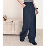 「バックゴムでウエストすっきり」ワイドパンツ レディース 全6色 | teddyshop | 詳細画像39