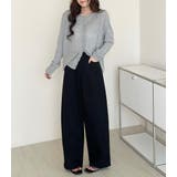 カーブパンツ スラックス 全4色 | teddyshop | 詳細画像12 