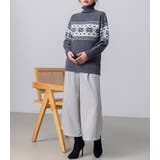ワイドパンツ ガウチョパンツ 裏起毛 | teddyshop | 詳細画像30