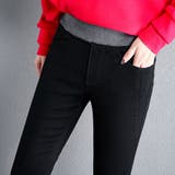 ブラック | ストレッチデニム レディース ストレート | teddyshop