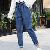 ブルー | デニムパンツ レディース ストレート | teddyshop