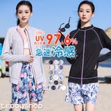 【紫外線カット率97 6％】ラッシュガード ライトアウター | teddyshop | 詳細画像1 
