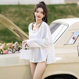 【紫外線カット率99 9％以上】ラッシュガード 体型カバー | teddyshop | 詳細画像25 