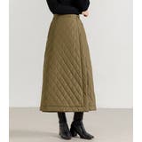 キルティング 巻きスカート ロングスカート | teddyshop | 詳細画像17