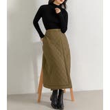 キルティング 巻きスカート ロングスカート | teddyshop | 詳細画像18