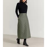 キルティング 巻きスカート ロングスカート | teddyshop | 詳細画像24