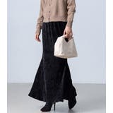 ベロア マーメイドスカート ロング | teddyshop | 詳細画像8 