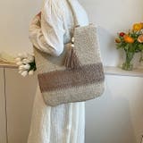 かごバッグ トートバッグ 大きめ | teddyshop | 詳細画像8