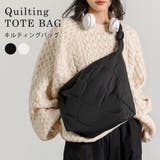 キルティング トートバッグ ショルダーバッグ | teddyshop | 詳細画像1