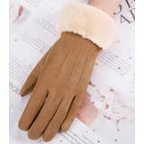 裏起毛 手袋 手首ファー | teddyshop | 詳細画像8