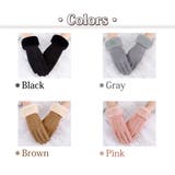 裏起毛 手袋 手首ファー | teddyshop | 詳細画像7
