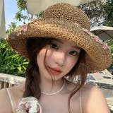 麦わら帽子 レディース UVカット | teddyshop | 詳細画像10 