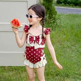 キッズ ワンピース水着 レトロガーリー | Kids Teddy | 詳細画像9