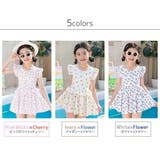 キッズ水着 女の子 花柄 | Kids Teddy | 詳細画像8