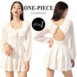 水着体型カバー レディース ワンピース | teddyshop | 詳細画像1 