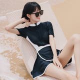 フィットネス水着 水着体型カバー ワンピース | teddyshop | 詳細画像12