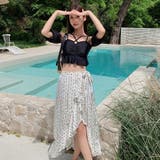 水着体型カバー オフショルダー パレオ | teddyshop | 詳細画像7 