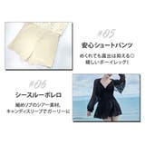 水着体型カバー ワンピース 花柄 | teddyshop | 詳細画像6